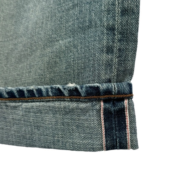NEW J. Crew Point Sur Vista Straight Jean Pale Indigo Sash Selvedge Edition | 32 - Picture 3 of 11